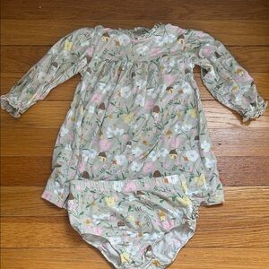 Magnetic Me Mushroom House Dress and Diaper Cover